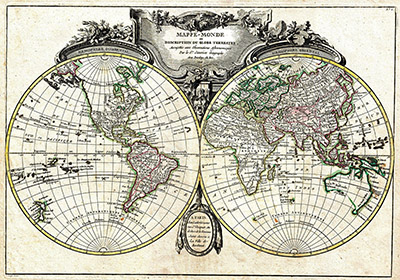 Le carte geografiche antiche della cartografica Visceglia